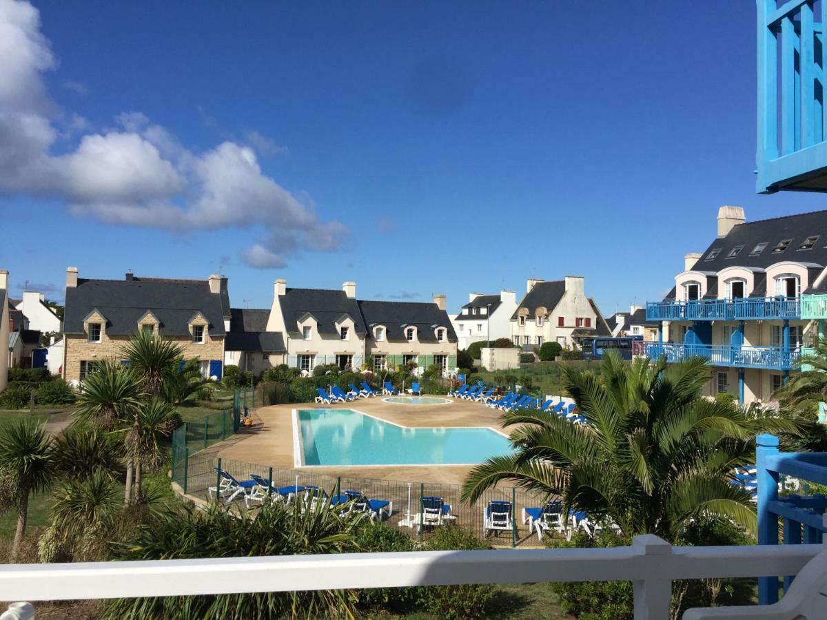 Vacances A L Ocean - T4 Grand Balcon Tout Confort - Wifi Et Parking Gratuits - Mer Plage Piscine A Environ 25 M - Centre Ville, Tous Commerces, Marche, Et Port A 10 Minutes A Pied En Longeant La Mer Guilvinec Ngoại thất bức ảnh